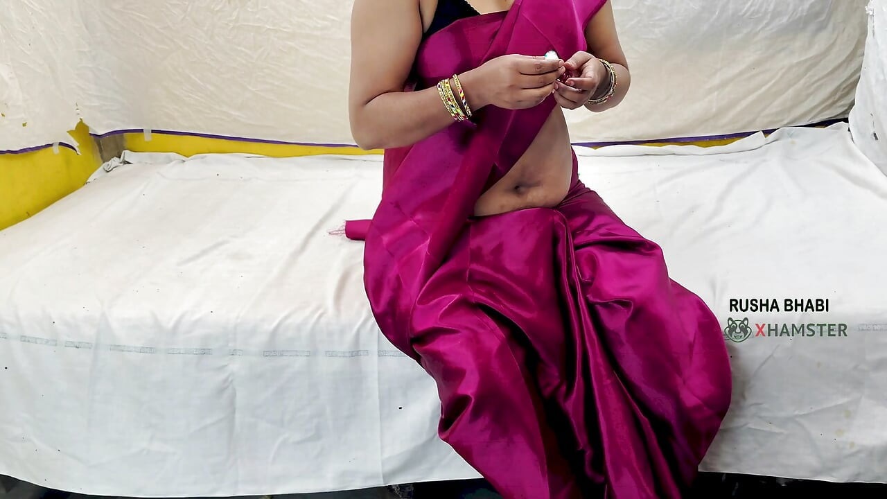 I went to bhabhi's house when brother not at home and enjoyed a lot with my lovely bhabhi, Full Hindi Viral Video