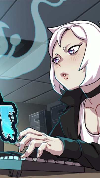 Femboy Ghost Gameplay Part 1 - Discreet Masturbation at Work