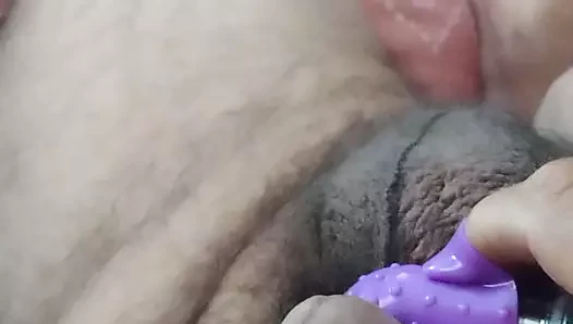 Micro Gstring porn video – Tiny, soft, limp micro mature chub dick vibed to cumshot