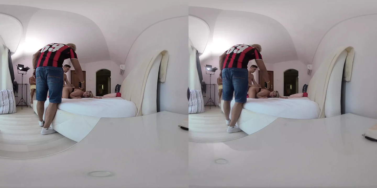 Lana's Wicked Blowjobs, Worshipping Two Huge Cocks In VR!