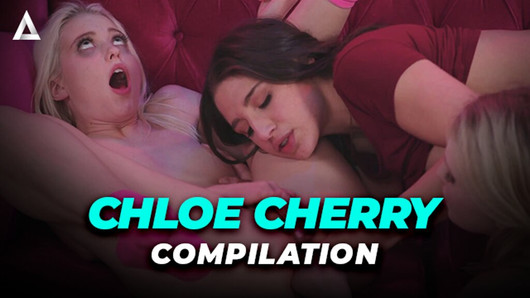 Girlsway - tengere blonde Chloe Cherry compilatie! anaal, vingeren, scharen, trio en meer!