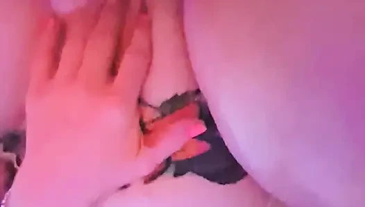Chained swollen pussy fucked deep by a huge cock