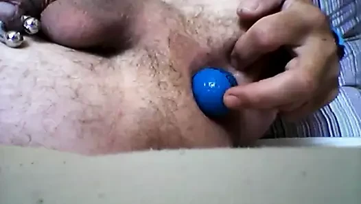Götümde top + piercing pa