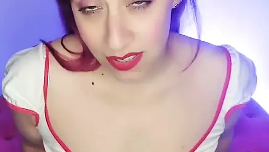 Demütigender JOI-countdown Für Kurze Pfeifen Von Nurse Hot!