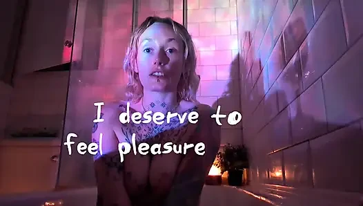 Naked Musings in the Bath - You Deserve Pleasure