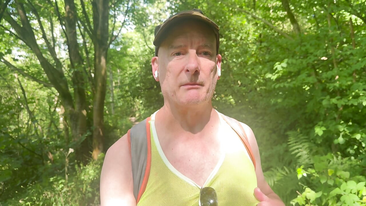 Crusing in the woods
