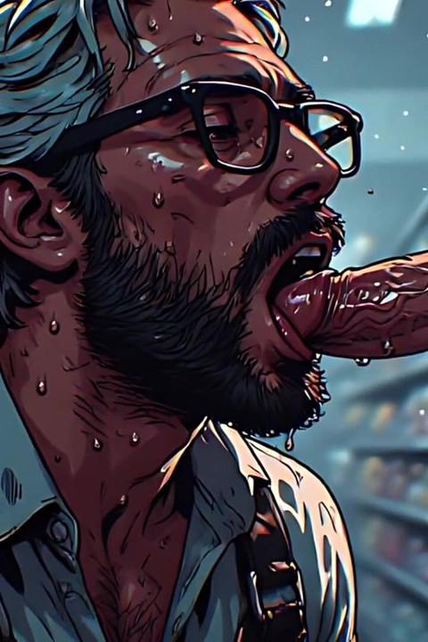 Convenience Store Sucking Art