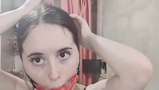 Ball Gagged New Toy
