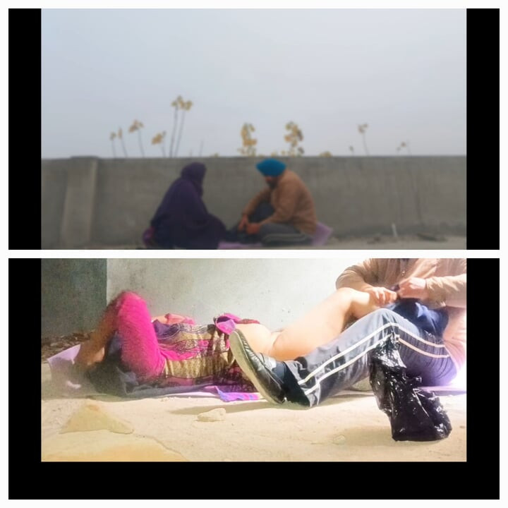 Сардар и Сардарни горещ секс - Деси химия на открито