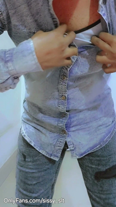 Sissy crossdressing before going to work | Clip 2