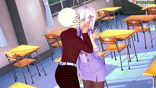 Rossweisse erwischte mich fast beim ficken mit Akeno - AUF DERER, DER NTR Madness Serie