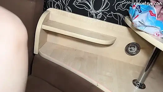 Russian Casting Couch Audition: Naughty Amateur Babe Gets Creampied with Buttplug Play!