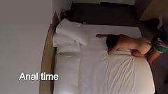 Caught fucking in a hotel. Couple caught fucking