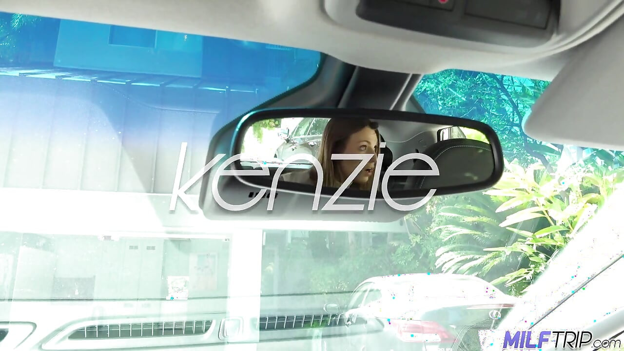 MilfTrip Busty MILF Kenzie Love Left Inb Shock From Finger In Her Ass