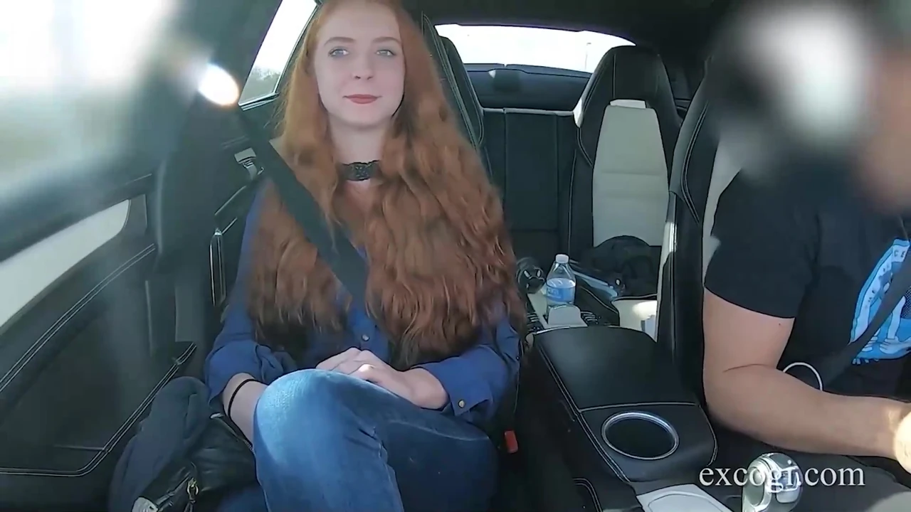 Sex Depraved Redhead Rose Gives Exceptional Deep Throat BJ!