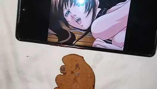 hentai ile gıda üzerinde hızlı boşalmak