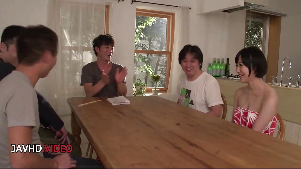Wild JAV Star Yu Shinoda Takes Two Cocks Deeply For A Fiery Blow Job Feast