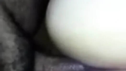 Fat ass thick wife bends over