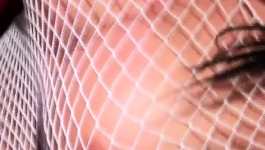 Adegan 2_sexy cewek hot rambut cokelat dengan lingerie seksi lagi asik dicrot di muka