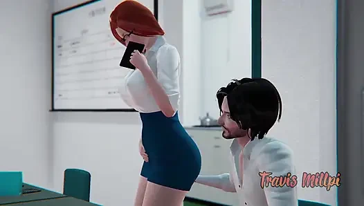 Fucking the Boss in the Office