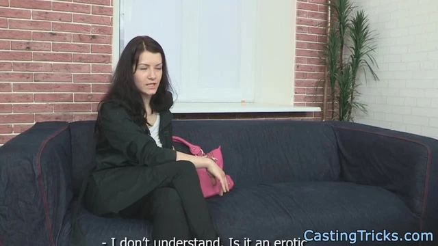 Smalltits euro sprayed with jizz at casting