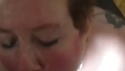 Amateur bbw blowjob and facial