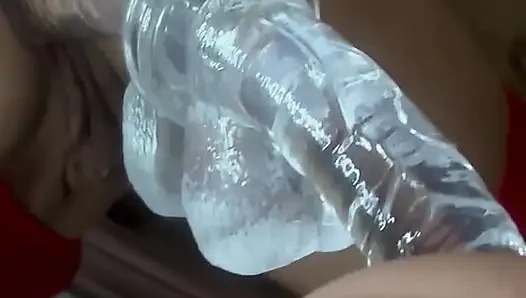 Von meinem dildo gefickt werden