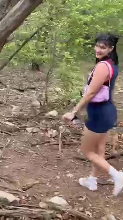 Flashing My Ass in the Woods