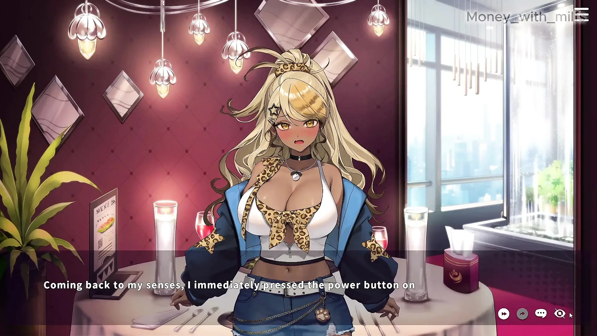 Game with Her Clitoris on the Bus // Vlover Game All Scenes