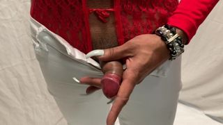 CD Yessi just playing with sissy cock