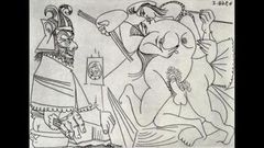 Erotische Zeichnungen von Pablo Picasso