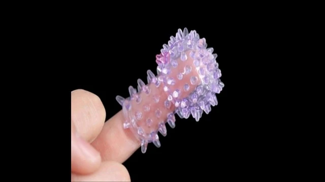 Finger G Spot massager sleeve