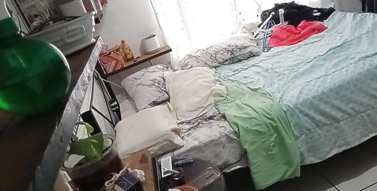 Mature MILF Cleaning Her Room 1