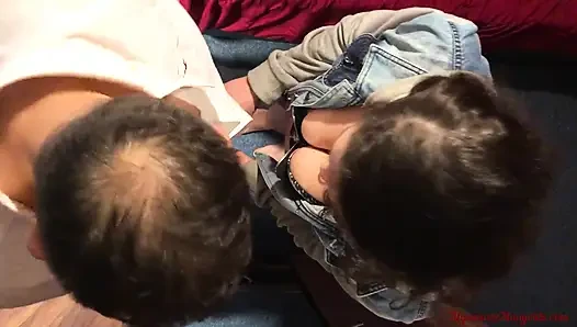 Horny Teen Get Her Ass Licked and Fucked at the After-party.(first Part)