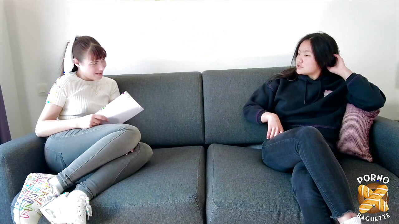 檸檬，漂亮的亞洲人，被大雞巴操