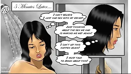 Komal bhabhi ne devarji ko pareshan kiya