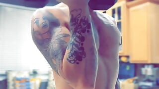 Workout white boy