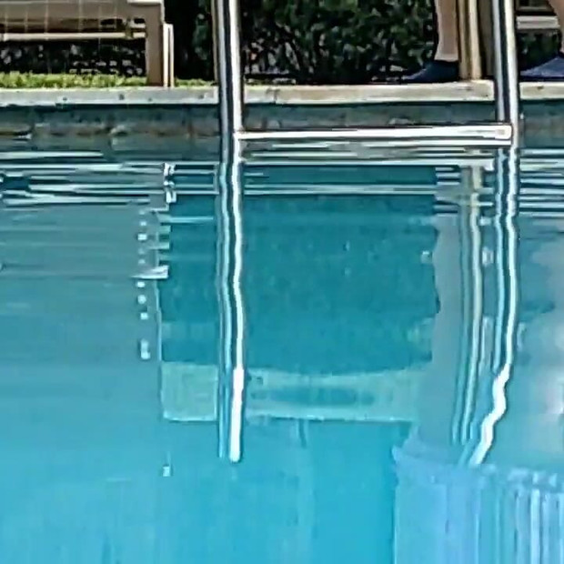 Nurse Vicki Models Her New Bikini by Pool Flashes You Then