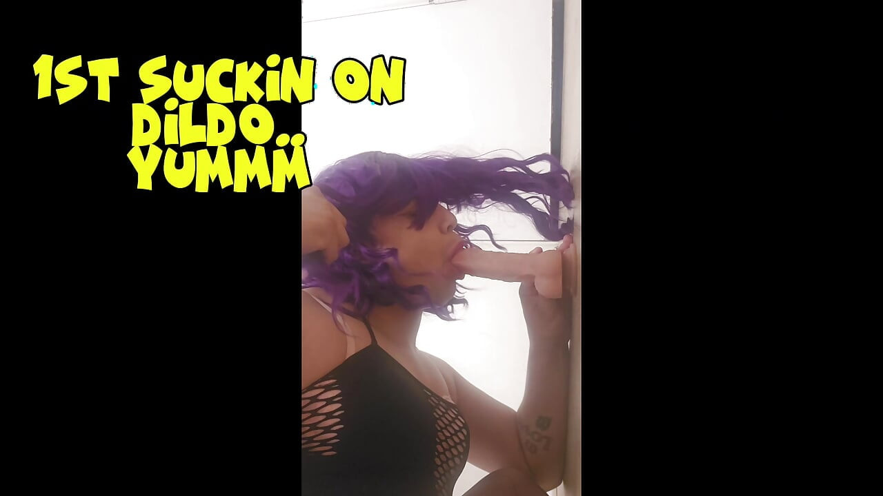 Brittany Kreams riding dildo