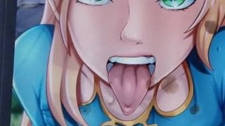 Cumming on Zelda from Breath of the Wild SOP