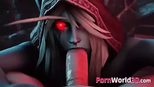 Героев из Warcraft трахают в каждую дырку - 3d порно ком