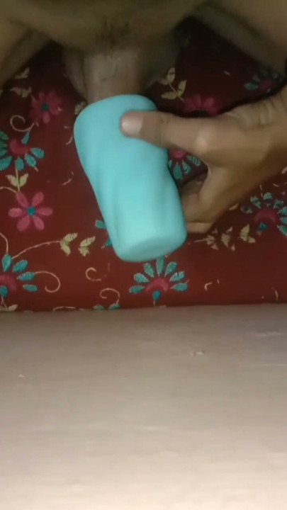 Testing My New Male Sex Toy Stroker | Clip 1