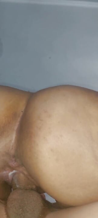 Vanessinha Got All Honeyed with Cum After Sitting on Top of Me on the Couch
