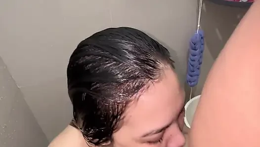Filipina loves cum swallow while having public comport room!
