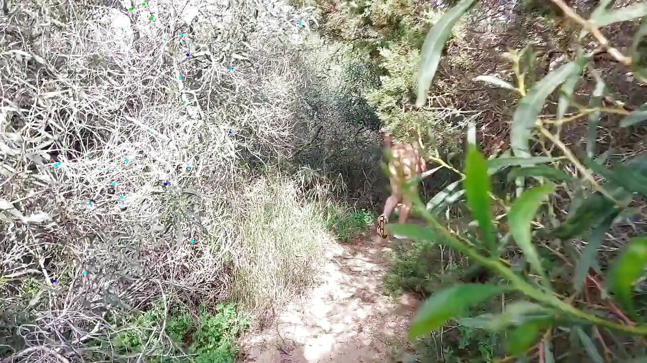 Granny Looks for a Lover Nacked in the Woods