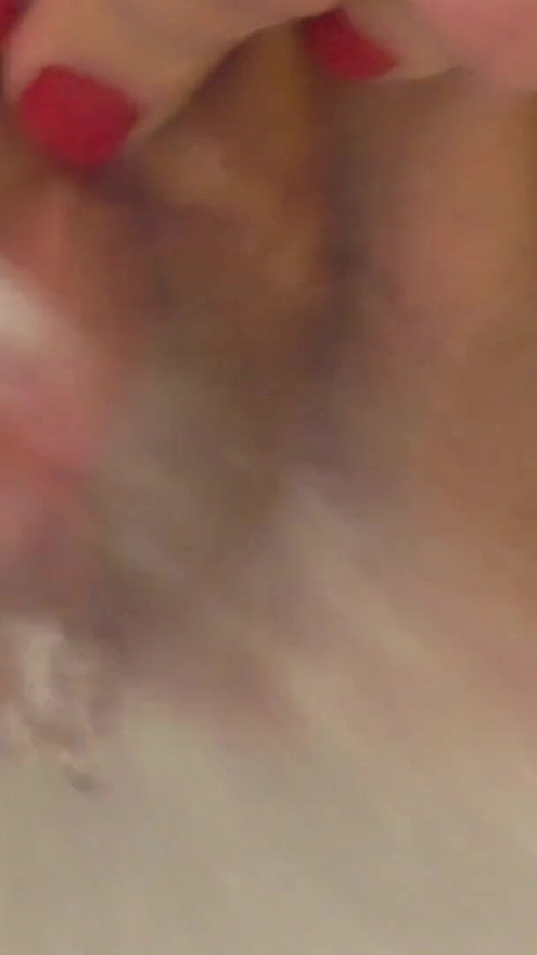 Caught my stepsister masturbating in the bathroom - Hot Water Jet Orgasm | Clip 1