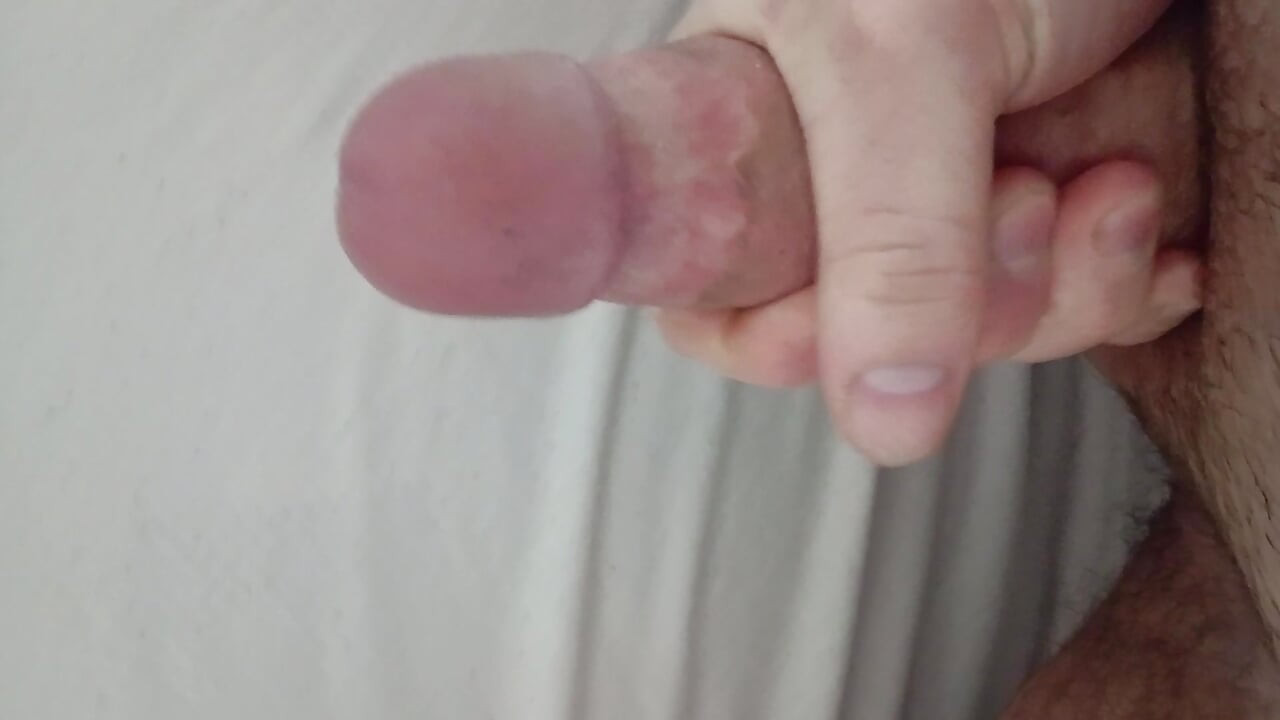 I touch myself while my stepsister looks on