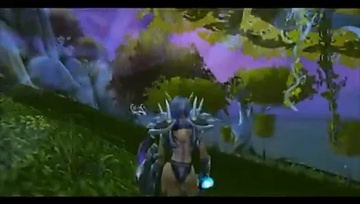 Warcraft: Keyla y sus amigos elfos.