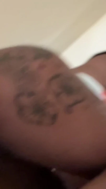 Emotional moment from "Ebony girl twerking on the dick after school on bar stool"