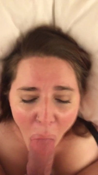 Me using a sweet, submissive hotwife's mouth